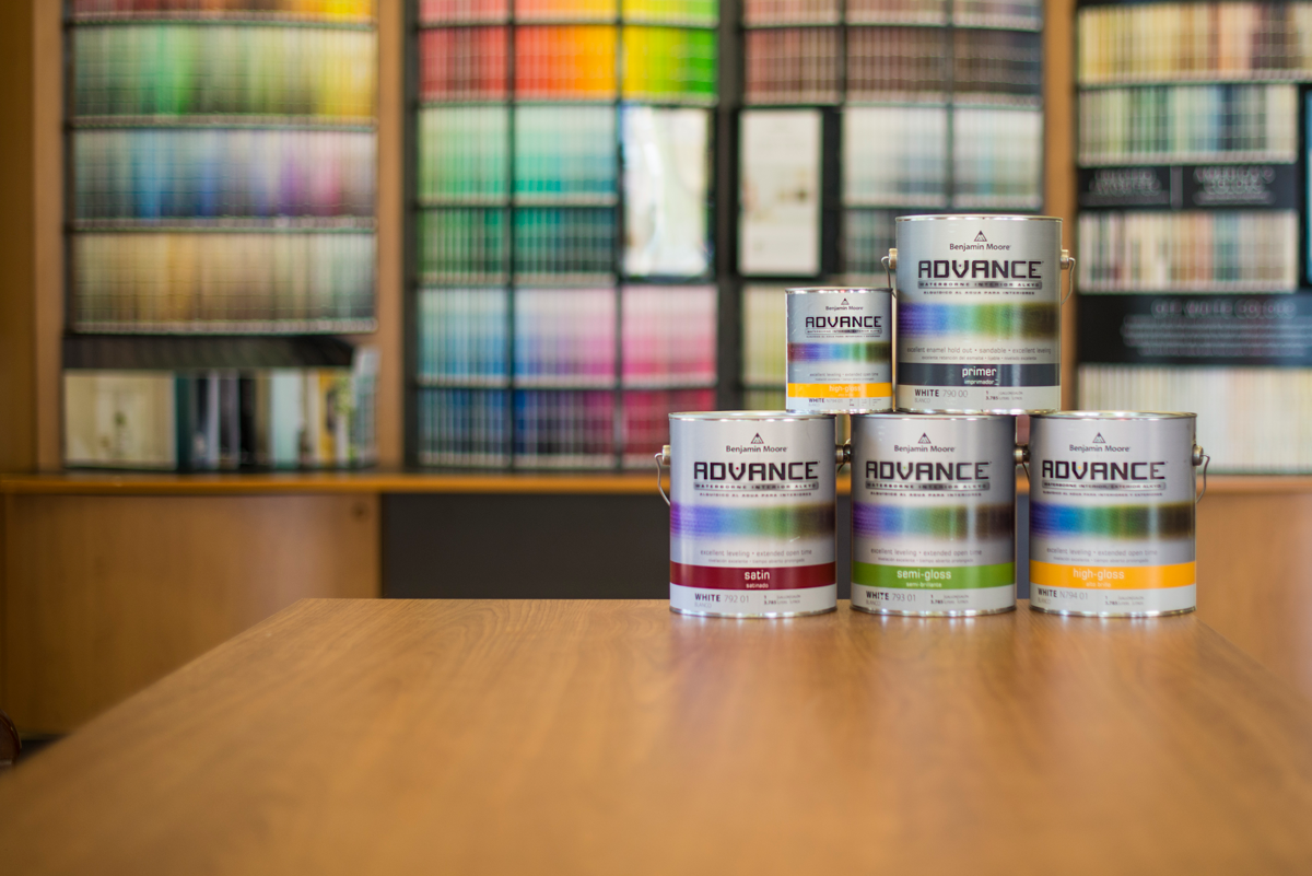 Benjamin Moore Paint Store Advance Products